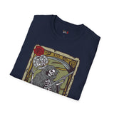 XIII Death Grim Reaper Tarot Card T Shirt, Mystic Graphic Tee, Spiritual Shirt
