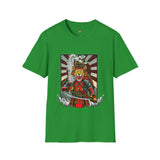 TIger Samurai Warrior Japanese Samurai T Shirt, Asian Graphic Tee, Bushido Warrior Shirt