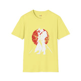 Red Moon Japanese Samurai T Shirt, Asian Graphic Tee, Bushido Warrior Shirt