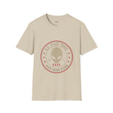 Space Force Liaison Officer Alien T Shirt for Men/Women, Funny UFO Shirt, Sci Fi Graphic Tee