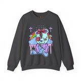 Stitched Eyes Teddy Bear Sweatshirt
