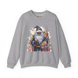 Black Santa 31 Unisex Heavy Blend™ Crewneck Sweatshirt