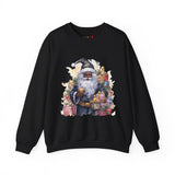 Black Santa 31 Unisex Heavy Blend™ Crewneck Sweatshirt