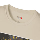 The Tower XVI Tarot Card T Shirt, Mystic Graphic Tee, Spiritual Shirt