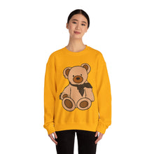 Load image into Gallery viewer, Brown Scarf Teddy Bear Sweatshirt
