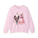 Black Santa 9 Unisex Heavy Blend™ Crewneck Sweatshirt