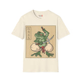 Samurai Frog Unisex Softstyle T-Shirt