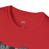 Dueling Samurai Warriors Japanese Samurai T Shirt, Asian Graphic Tee, Bushido Warrior Shirt