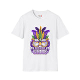 Mardi Gras Mask Unisex Softstyle T-Shirt