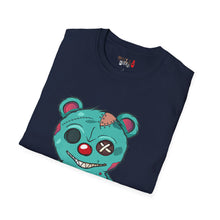 Load image into Gallery viewer, Button Eye Bear Unisex Softstyle T-Shirt
