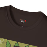 Smoking Mona Lisa Funny Weed T Shirt, Cannabis Graphic Tee, 420 Stoner Shirt