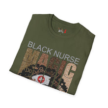 Load image into Gallery viewer, Black Nurse Magic Unisex Softstyle T-Shirt
