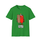 Blunt & Lighter Homies for Life Funny Weed T Shirt, Cannabis Graphic Tee, 420 Stoner Shirt
