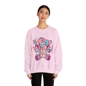 Two Headed Teddy Bear Sweatshirt