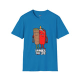 Blunt & Lighter Homies for Life Funny Weed T Shirt, Cannabis Graphic Tee, 420 Stoner Shirt