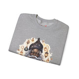 Black Santa 31 Unisex Heavy Blend™ Crewneck Sweatshirt