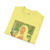 Smoking Mona Lisa Funny Weed T Shirt, Cannabis Graphic Tee, 420 Stoner Shirt