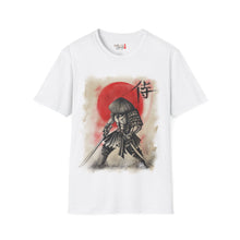 Load image into Gallery viewer, Red Moon Samurai Unisex Softstyle T-Shirt
