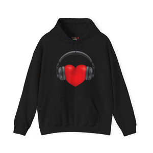 Heart Music Heavy Blend Unisex Hoodie