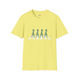 Walking Across Abbey Road Alien T Shirt for Men/Women, Funny UFO Shirt, Sci Fi Graphic Tee