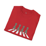 Walking Across Abbey Road Alien T Shirt for Men/Women, Funny UFO Shirt, Sci Fi Graphic Tee
