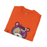 Squid Arm Teddy Bear Unisex Softstyle T-Shirt