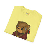 Drippy Bear Unisex Softstyle T-Shirt