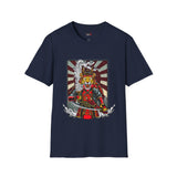 TIger Samurai Warrior Japanese Samurai T Shirt, Asian Graphic Tee, Bushido Warrior Shirt