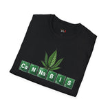CaNNabIS Funny Weed T Shirt, Cannabis Graphic Tee, 420 Stoner Shirt