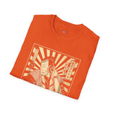 Samura DJ Japanese Samurai T Shirt, Asian Graphic Tee, Bushido Warrior Shirt