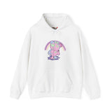 Green Heart Eye Teddy Bear Hoodie
