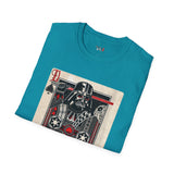 Vader Spades Card Retro Space T Shirt, Vintage Sci Fi Graphic Tee, Galaxy Shirt