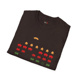 Game Over Vintage Alien T Shirt, Retro UFO Graphic Tee, Space Streetwear Shirt