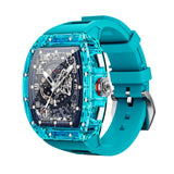 Luxury Skeleton Skull Watch Men’s Automatic Mechanical Wristwatch