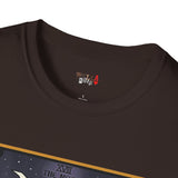 XVIII The Moon Goddess Hecate Tarot Card T Shirt, Mystic Graphic Tee, Spiritual Shirt