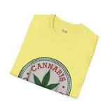 Cannabis Connoisseur Funny Weed T Shirt, Cannabis Graphic Tee, 420 Stoner Shirt