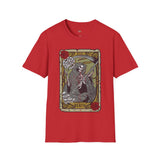 XIII Death Grim Reaper Tarot Card T Shirt, Mystic Graphic Tee, Spiritual Shirt
