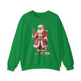Black Santa 55 Unisex Heavy Blend™ Crewneck Sweatshirt