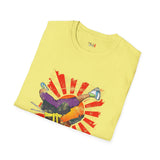 B Boy Samurai Japanese Samurai T Shirt, Asian Graphic Tee, Bushido Warrior Shirt