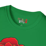 Rose Gramaphone Unisex Softstyle T-Shirt