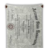 Custom Diploma Blanket
