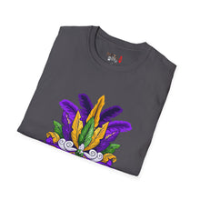 Load image into Gallery viewer, Mardi Gras Mask Unisex Softstyle T-Shirt
