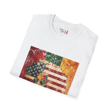 Afro American Queen Unisex Softstyle T-Shirt