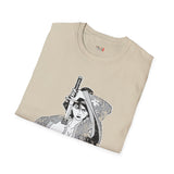 Fem Warrior Japanese Samurai T Shirt, Asian Graphic Tee, Bushido Warrior Shirt
