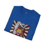 TIger Samurai Warrior Japanese Samurai T Shirt, Asian Graphic Tee, Bushido Warrior Shirt