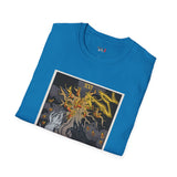 The Tower XVI Tarot Card T Shirt, Mystic Graphic Tee, Spiritual Shirt