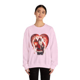 Black Santa 49 Unisex Heavy Blend™ Crewneck Sweatshirt