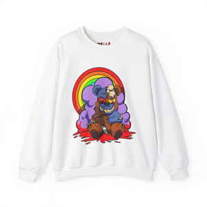 Bloody Knife Teddy Bear Sweatshirt