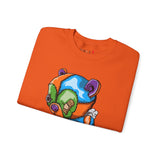 Sad Patched Teddy Bear Sweatshirt