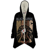 Black Nurse Magic Microfleece Cloak